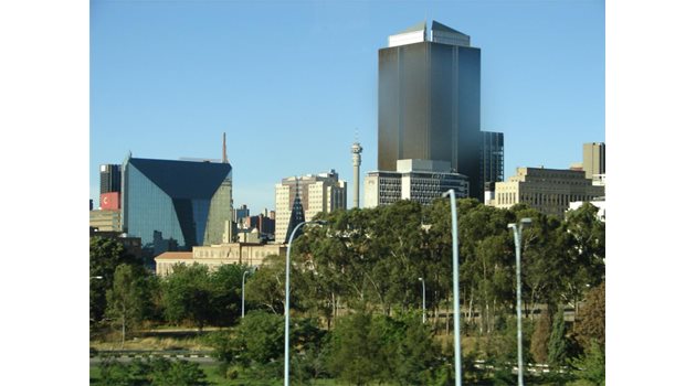 Йоханесбург е най-модерният град в ЮАР.

