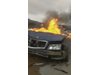 Кола се запали на АМ "Хемус" (видео)