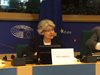 Ирина Бокова с обръщение на конференция в Европейския парламент за борбата с екстремизма