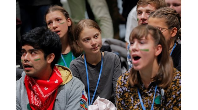 Шведката Грета Тунберг увлече много млади хора да се борят срещу измененията в климата. СНИМКА: РОЙТЕРС