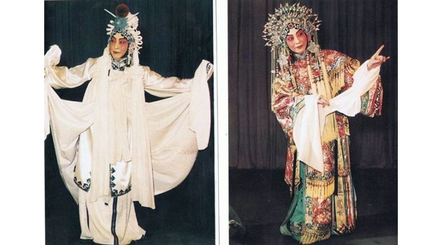 В китайската традиционна опера мъже като Ши  изпълняват и женските роли.