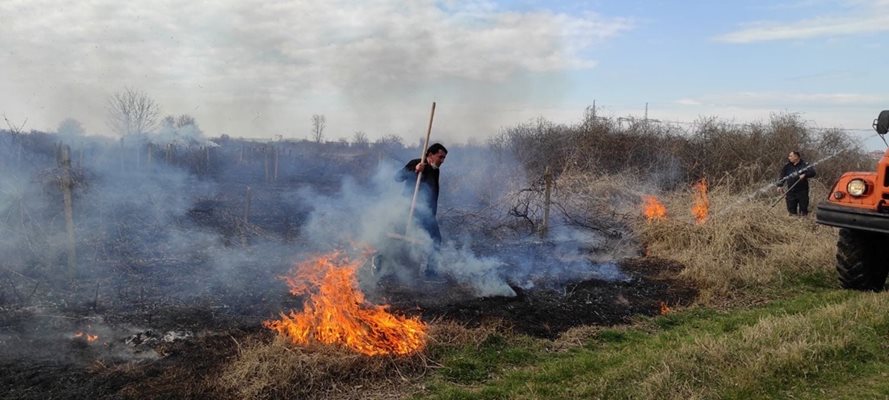 Четвърти пожар в рамките на седмицата връхлита Марково, казва кметицата Терзиева.