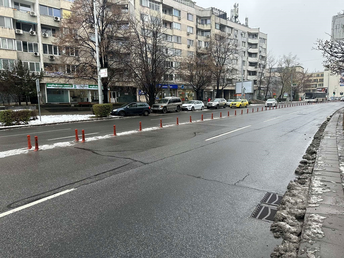 Тази нощ се очаква да заледи в Пловдив, 2000 тона сол и препарати има на склад (Снимки)