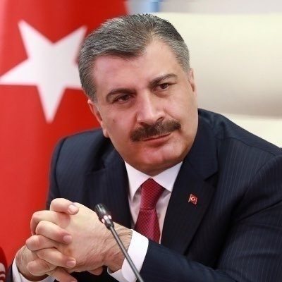 Министърът на здравеопазването на Турция Фахреттин Коджа СНИМКА: Ройтерс