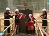Филхармоничен квартет направи концерт в атомна електроцентрала (видео)