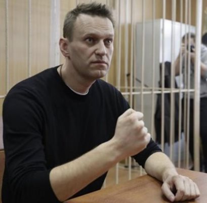 Навални не може да се кандидатира в президентските избори, защото има наказателна присъда. Снимка Архив