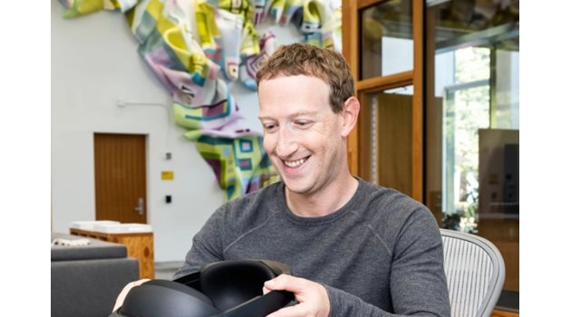 Марк Зукърбърг 
СНИМКА: Инстаграм/@markzuckerberg