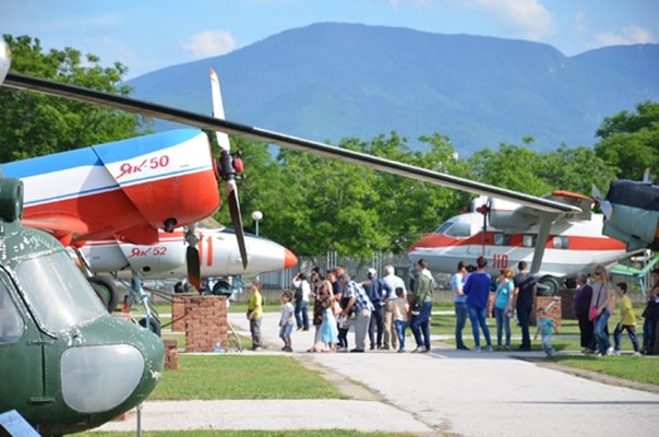 Музеят на авиацията в Крумово.