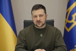 Володимир Зеленски: Ситуацията на фронта в Донецка област е обострена (Видео)