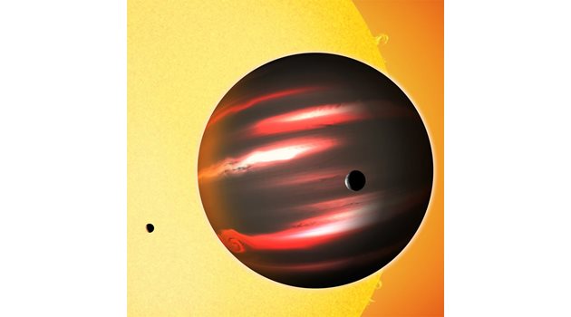 Най-тъмната планета, по-тъмна и от въглищата, е Tres-2b. Светлината, която достига до нея от звездата й, е тъмночервена, което й придава зловещ цвят.
