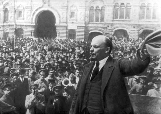 Ленин по време на октомврийската революция