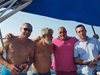 След срещата с Орбан: Борисов лови риба с кмета на Бургас и рибарите от Ченгене скеле