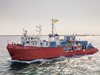 Пострадалият чуждестранен моряк бе превозен с катер на "Морска администрация" до Варна