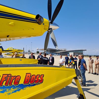 The Swedish teams that helped put out the fires in our country were sent off with a ceremony Photo: Press Center of the Ministry of the Interior