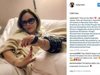 Орнела Мути със счупена ръка, дъщеря й сподели снимки от болницата (Снимки 18+)