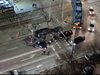 Шофьорка се заби в паркирана кола в София