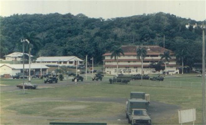 Базата в Панама, където е пратен българинът