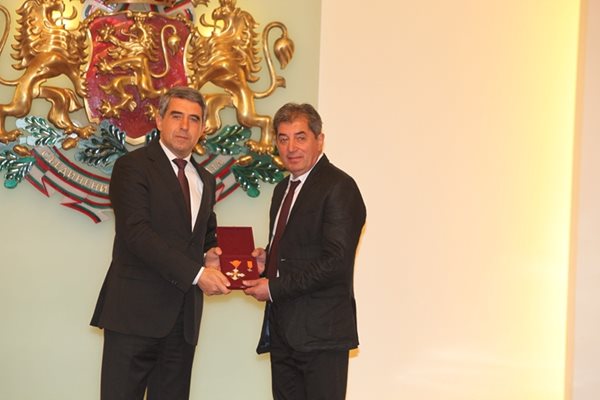Президентът награждава Свилен Блажев