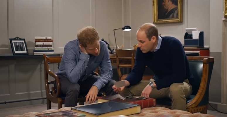 Принцовете Уилям и Хари си спомнят за  майка им Даяна в нов документален филм КАДЪР: Youtube/ HBODocs