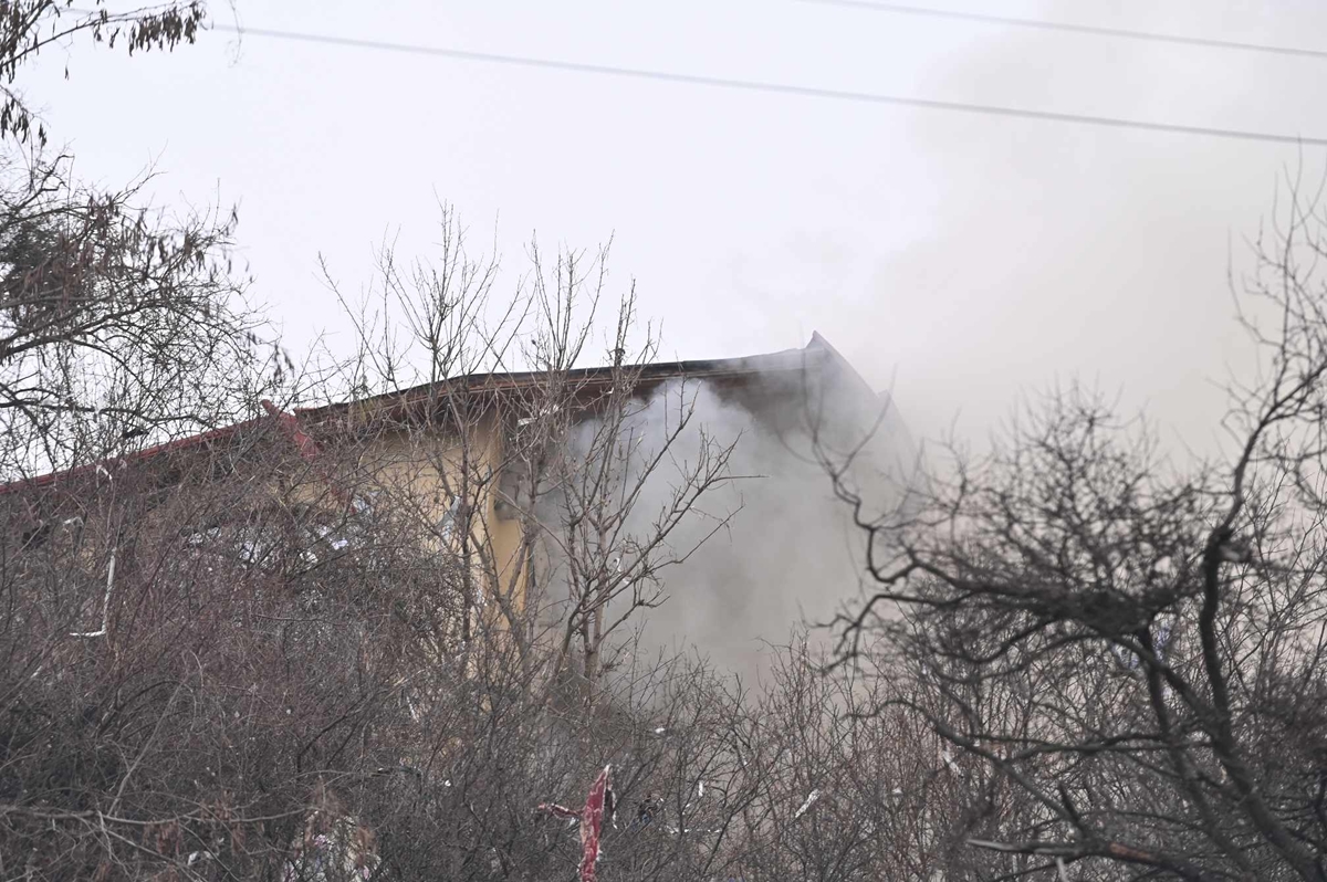 Вижте пораженията от взрива в Банкя (Снимки)