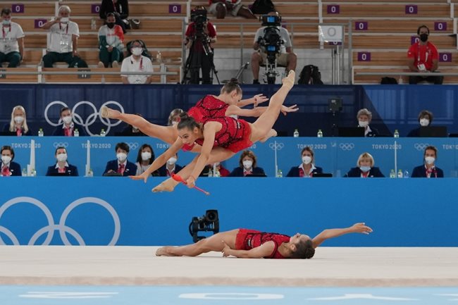  Ансамбълът донесе първия златен орден от олимпийски игри за гимнастиката ни 