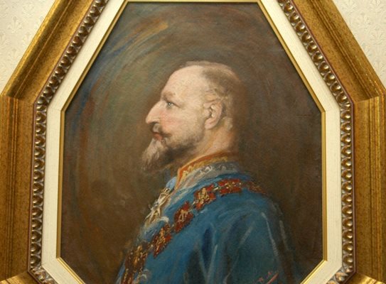 Портрет на Цар Фердинанд Сакскобургготски.
СНИМКА: ЙОРДАН СИМЕОНОВ