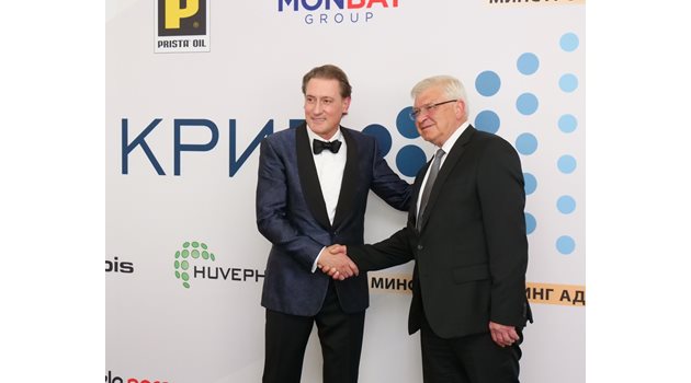 Кирил Домусчиев и здравният министър Кирил Ананиев