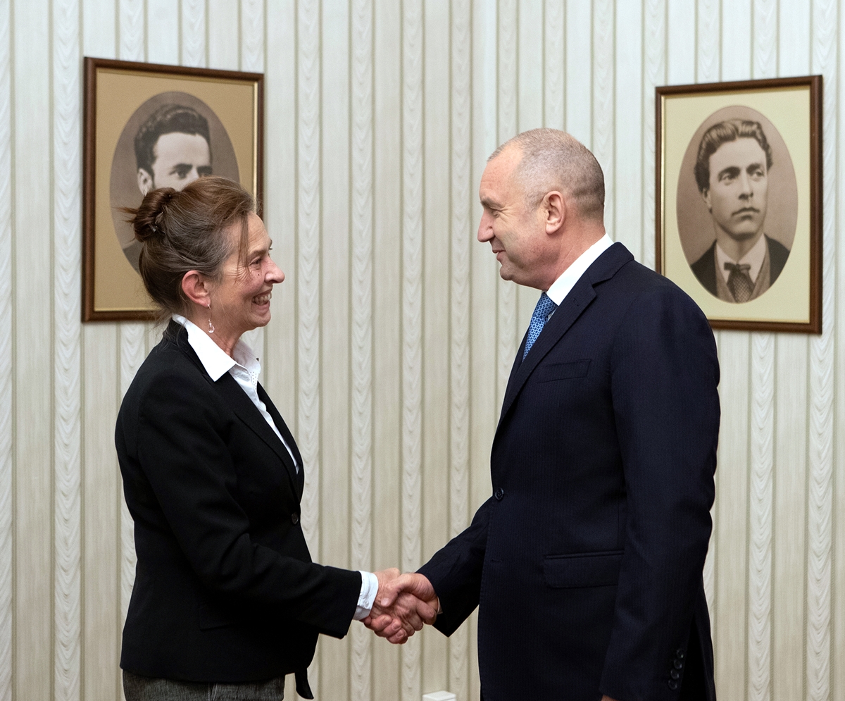 Икономическото сътрудничество между България и Германия обсъди Радев с Ирене Планк