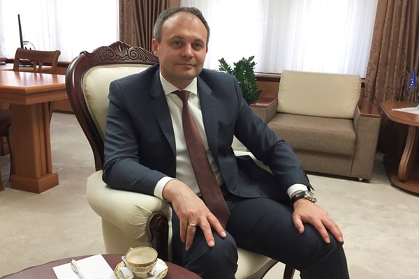 Говорителят на парламента на Молдова Андриан Канду СНИМКА: РОЙТЕРС