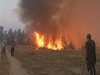 Няма превишени норми на въздуха след пожара край Благоевград