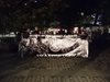 Перата и тридесетина протестиращи срещу мигрантите окупираха пл. "Света Неделя" в София (снимки)