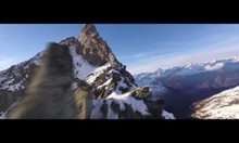 Полет над Алпите в Швейцария