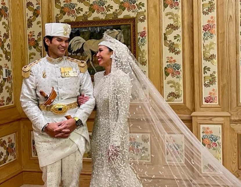 Дъщерята на Султана на Бруней се омъжи (Снимки)
