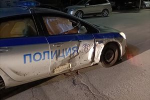 Катастрофиралата патрулка в Пловдив гонила кола за проверка