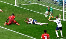 Швейцария - Англия 1:1, страхотен гол на Сака