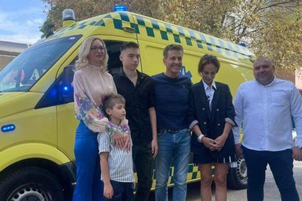 Благодарен пациент дари реанимобил на болница“Хигия“ в Пазарджик