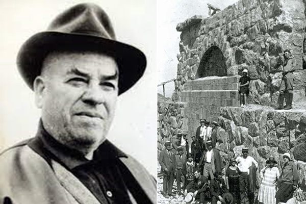 Пеньо Бомбето построи Шипка,но не видя паметника