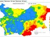 Червен индекс за пожароопасност в 8 области на страната днес