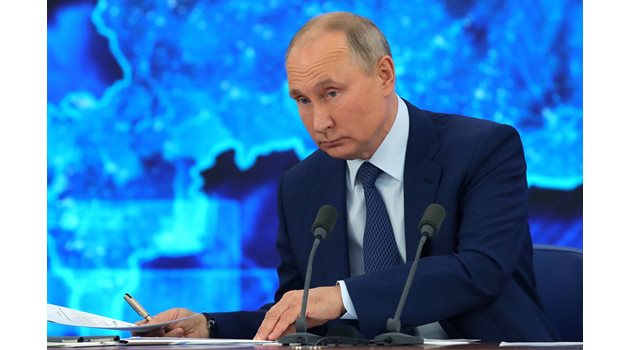 Владимир Путин даде пресконференцията си виртуално от Ново Огарьово.