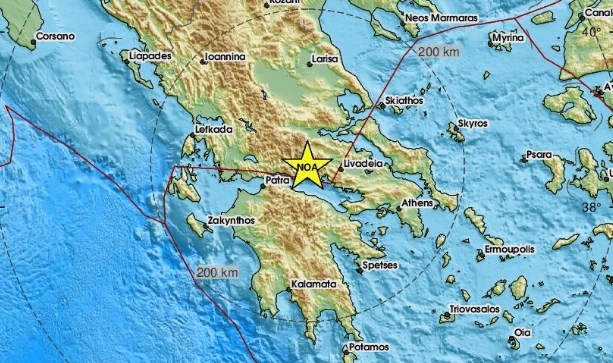 Земетресение от 4,3 по Рихтер удари Гърция