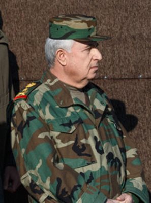 Сирийският министър на отбраната Али Аюб СНИМКА: Уикипедия/Mil.ru