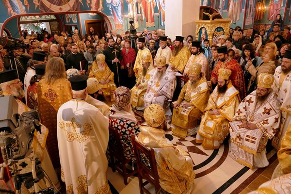 Патриарх Неофит оглавявасвета литургия
Снимка: Архив