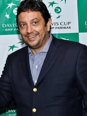 Президентът на Българската федерация по тенис Стефан Цветков 