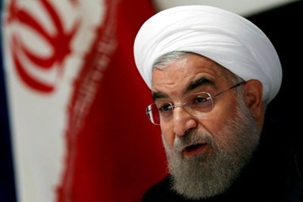 Президентът на Иран Хасан Рохани СНИМКА: Архив
