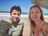 Кирил Петков и жена му Линда се радват на хубавото време на плаж "Корал"