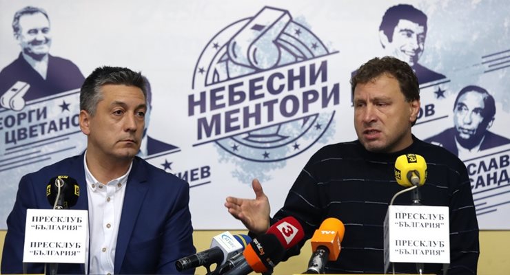 Цветан Георгиев и Велислав Вуцов разказват идеята за "Небесни ментори".