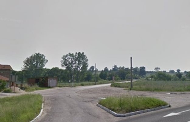 Разклонът за село Богданица СНИМКА: Google Street View