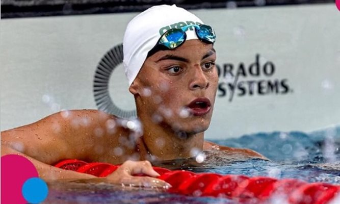 След двата златни медала Мицин ще плува за трето отличие в Белград
