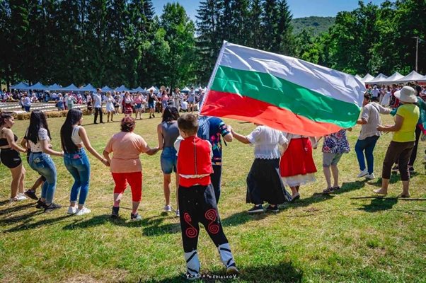 Българското знаме краси събитието