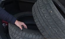 Зимните гуми може да се напукат, ако се съхраняват при над 25 градуса